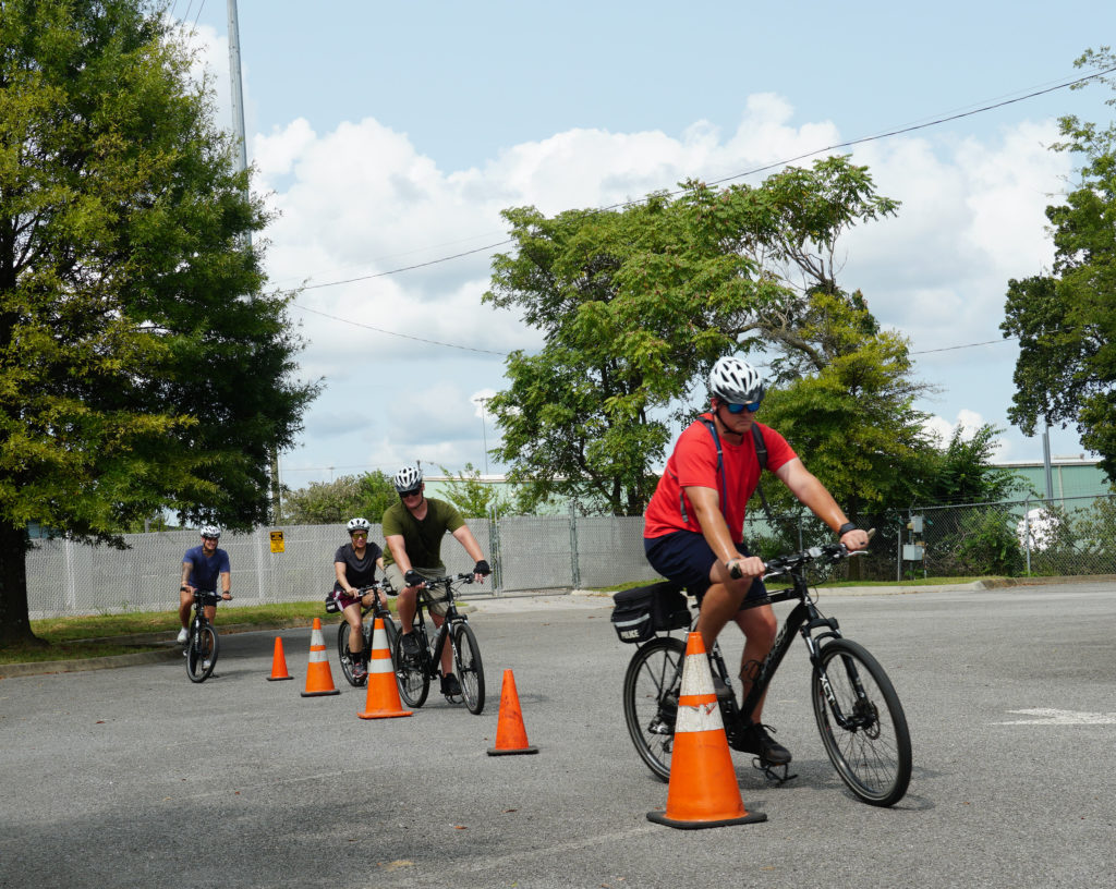 UTPD officers complete bicycle school