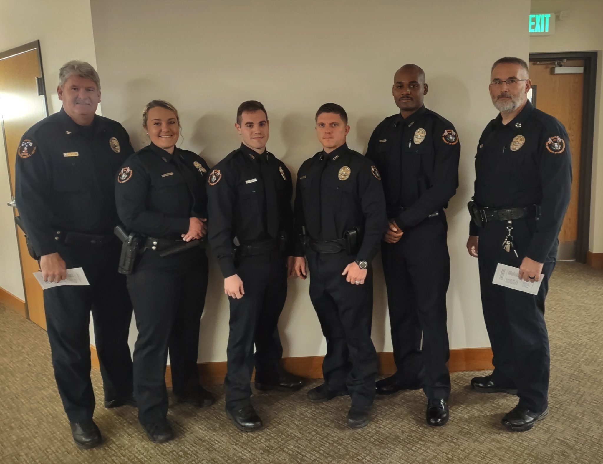 Four Officers Graduate from Police Academy; Bruce Receives Top Award ...