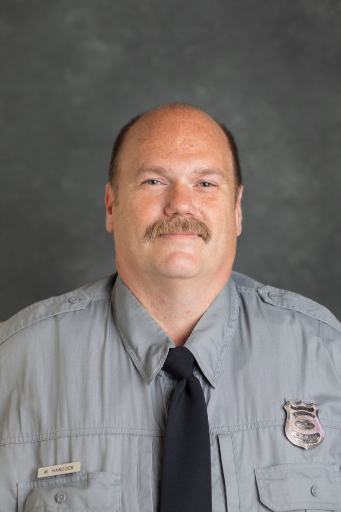 Community Service Officer Mike Hancock