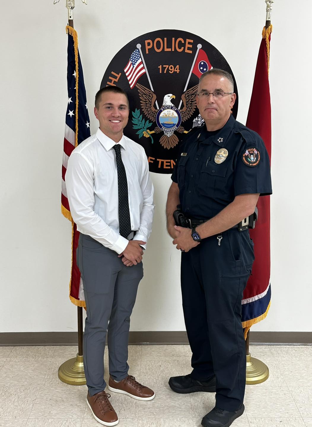 Reed joins UTPD, still eyeing his degree from UT Police Department